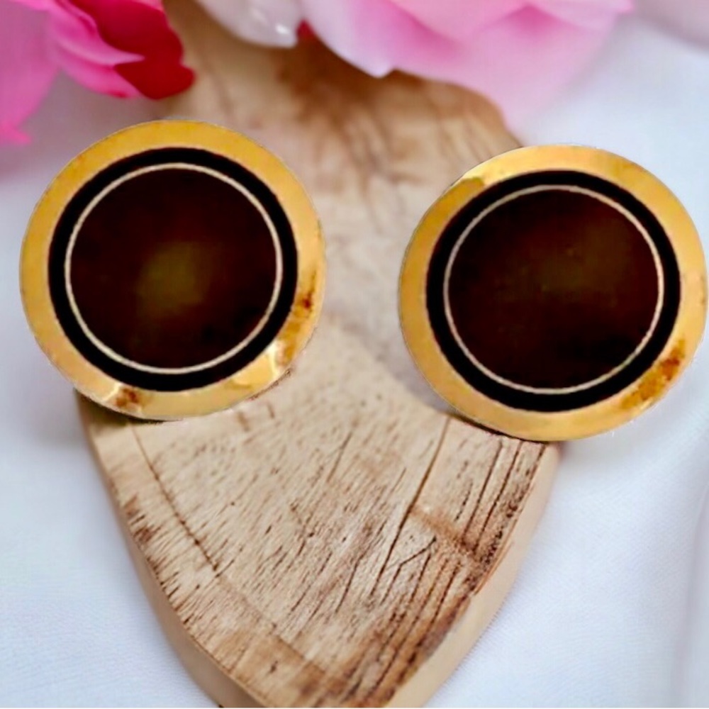 Laurel Burch Round Clip on Earrings Style Name VICTORIA - Picture 4 of 12